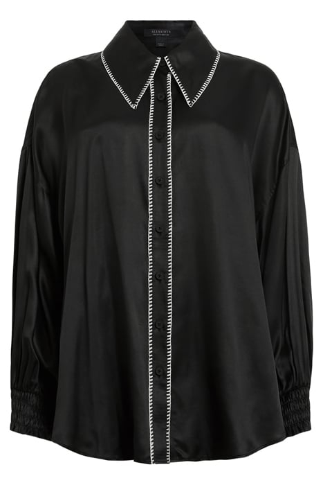 CHARLI STITCH SHIRT BLACK 4