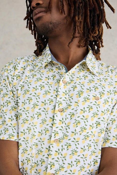 LEMON PRINTED SHIRT WHITE PRINT 3