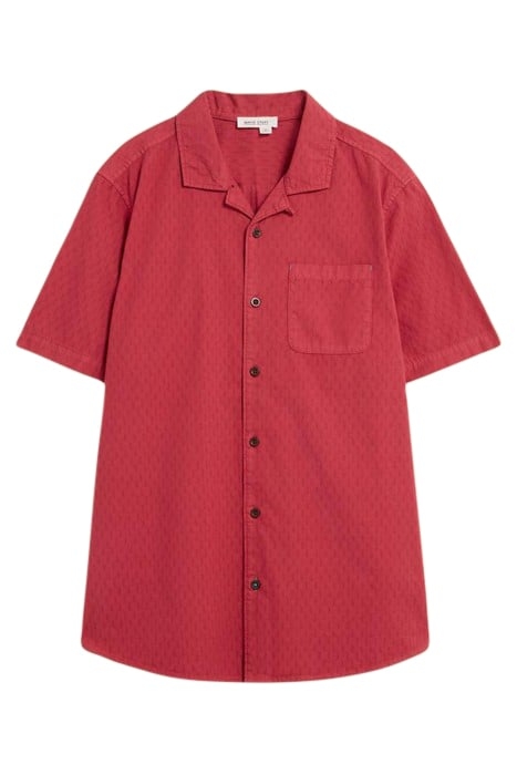 GADDESBY SS SHIRT DEEP PINK 1