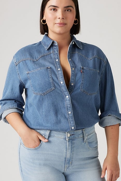 721 HIGH RISE SKINNY EMBLEM OF STORY 6