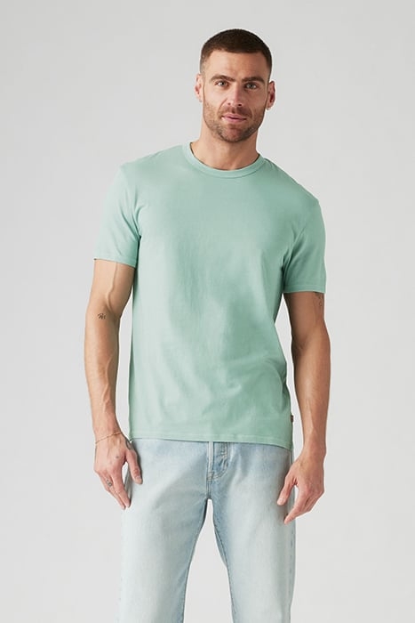PREMIUM SLIM FIT TEE GARMENT DYE AQUIFER 1
