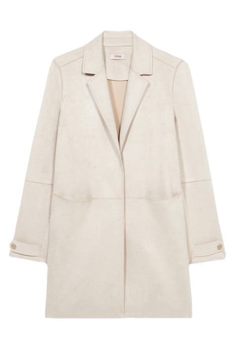 LIGHT UNLINED COAT NATURAL 4
