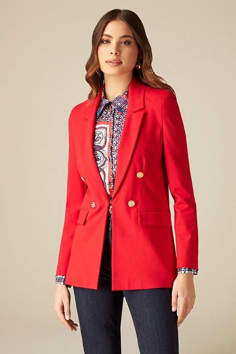MILANO STITCH BLAZER RED 1