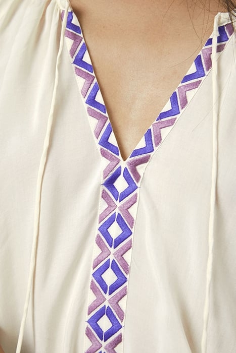 ASTIA BOHEMIAN DETAILED TOP BUTTER CREAM 6