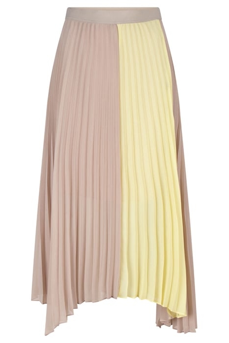 FARAWAY COLOURBLOCK SKIRT DRY SAND 7
