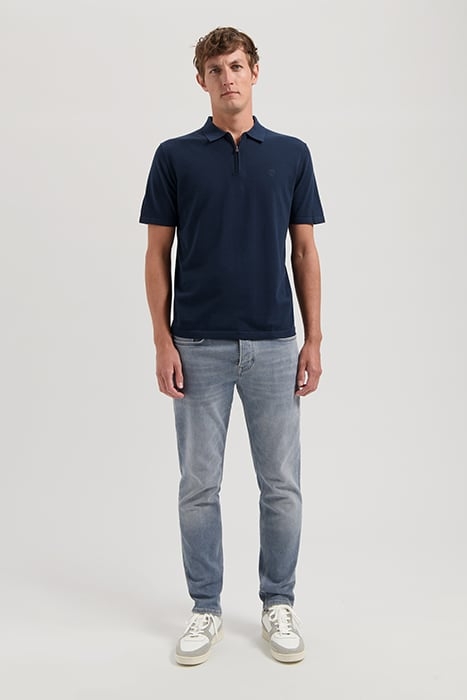 DS_DORIAN ZIP POLO DK. NAVY 3