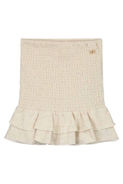 BRODERIE SKIRT WARM DUST 1