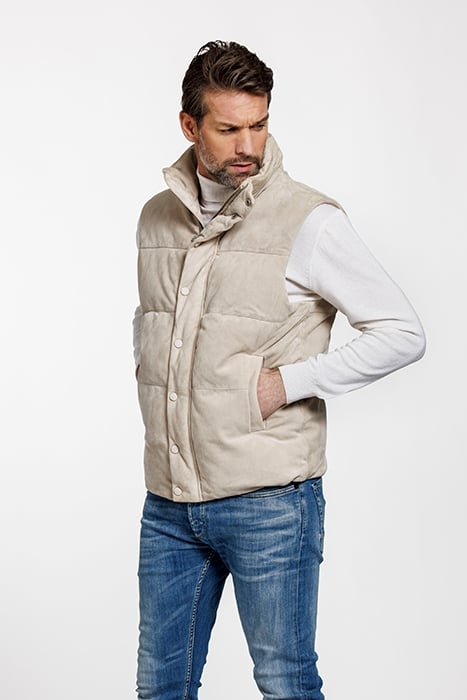 RICHARD BODYWARMER TAUPE 3