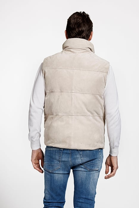 RICHARD BODYWARMER TAUPE 2
