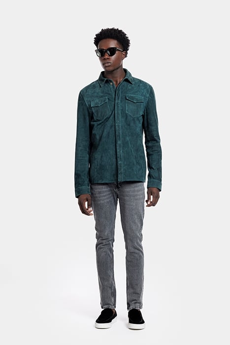 ROBERT OVERSHIRT PETROL 1