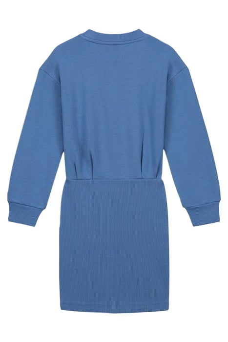 JULIA SWEATDRESS MEDIUM BLUE 2