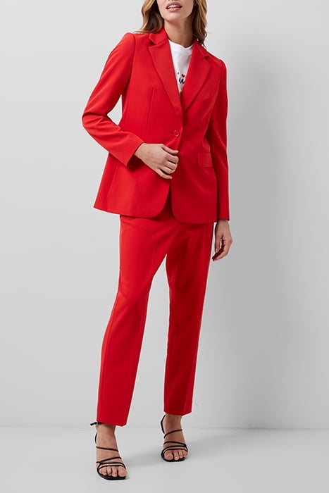 ECHO SINGLE BREASTED BLAZER TRUE RED 1