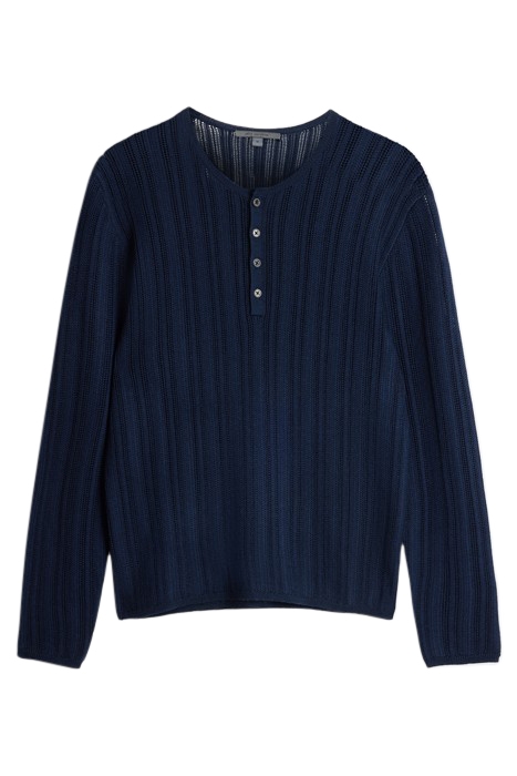 SALETE REGULAR FIT HENLEY NAVY 2