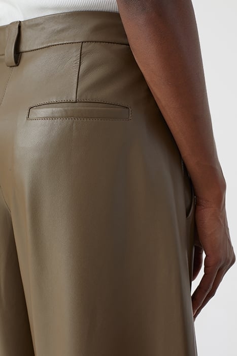 HELSTON LEATHER PANTS OLD PINE 7