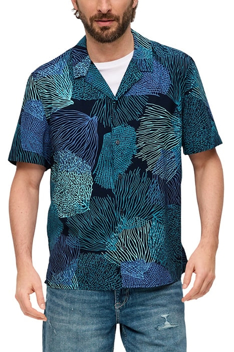 S.OLIVER SHIRTS BLUE-MARINE 1