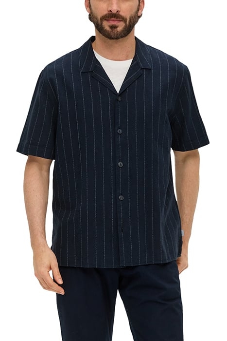 S.OLIVER SHIRTS BLUE-MARINE 1