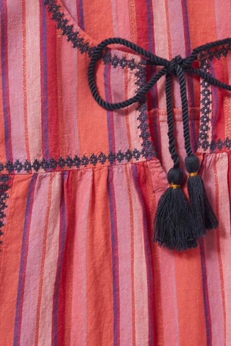 LISBET STRIPE VEST PINK MULTI 4