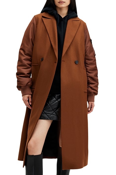 PAULAH COAT SUGAR BROWN 1