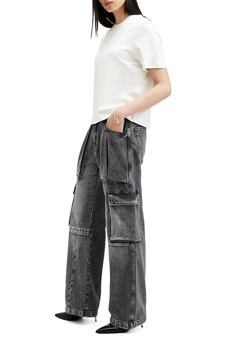 ECHO CARGO JEAN WASHED BLACK 4