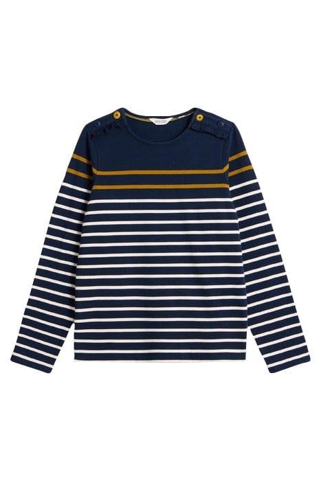 WHITNEY STRIPE LS TOP NAVY MULTI 3