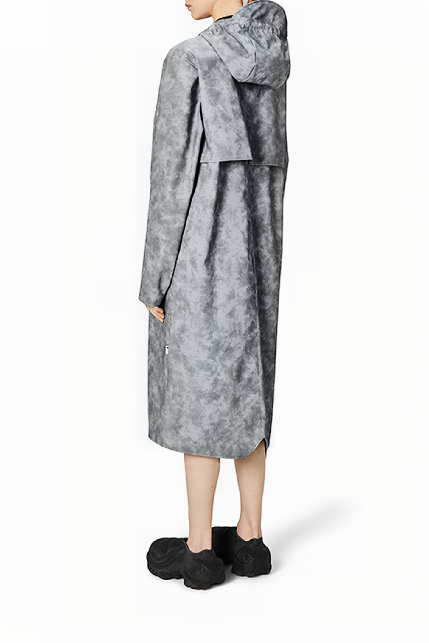 LONGER JACKET W3 DISTRESSED GREY UNISEX 5