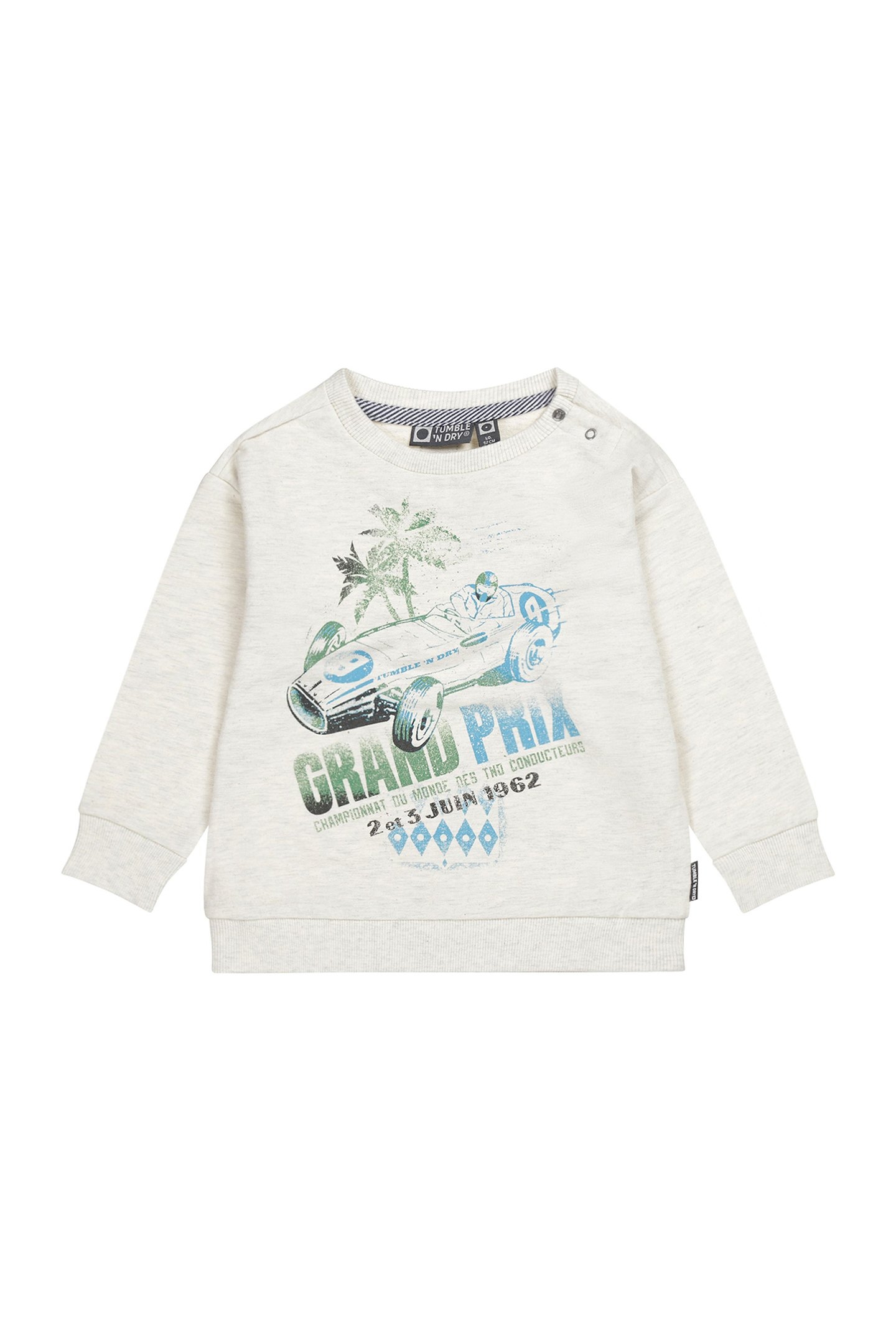 BOYS MONZA TODDLER OFF WHITE MELANGE 1