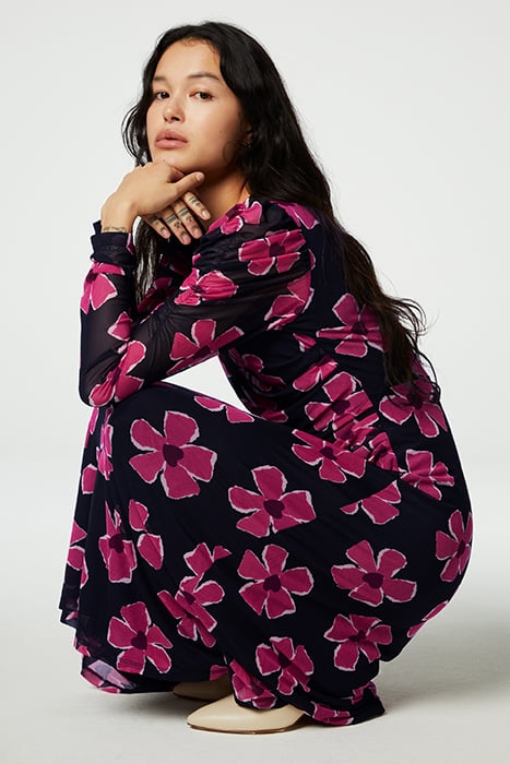 BELLA DRESS LOLLIPOP PINK/BLACK 4