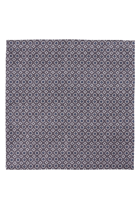 GREY DOUBLE-SIDED POCKET SQUARE 2