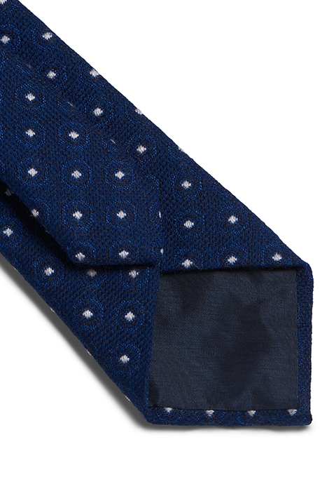 NAVY GRAPHIC GRAPHIC TIE 3