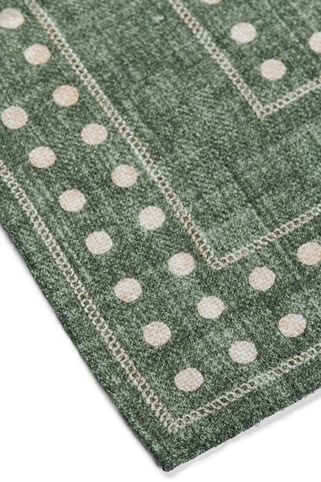 GREEN DOTS POCKET SQUARE 3