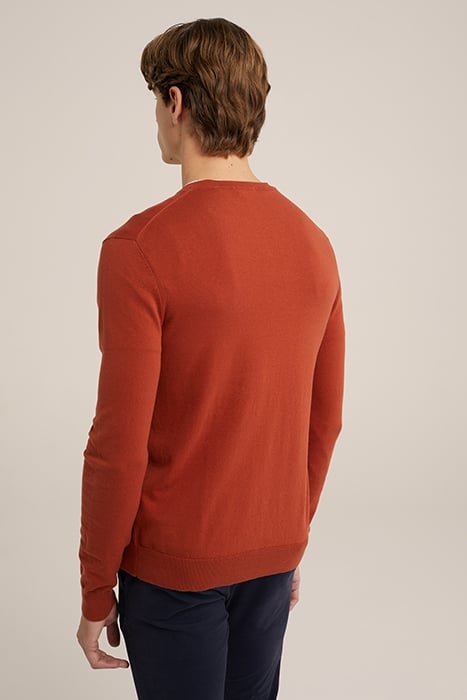 PULLOVER RUST BROWN 2