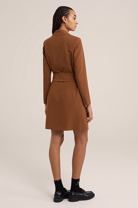 DRESS SHORT BROWN 3