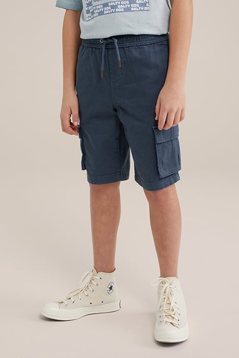 CARGO PANTS GREYISH BLUE 1