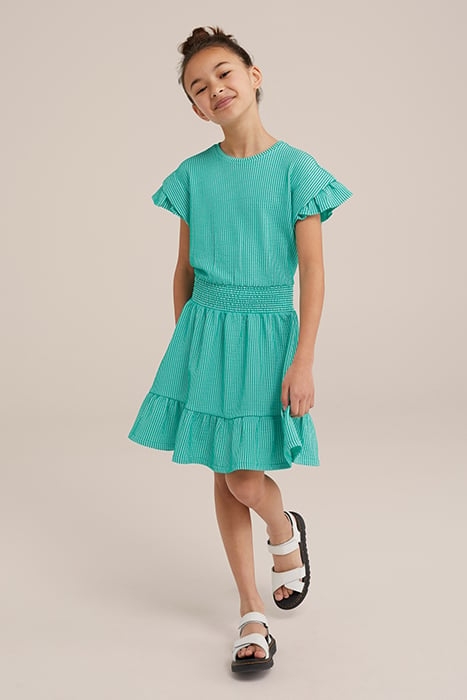 DRESS MID LENGTH GREEN 2
