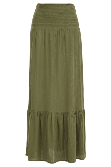 SKIRT MEDIUM LENGTH OLIVE GREEN 4