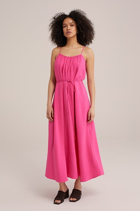 DRESS MID LENGTH PINK 1