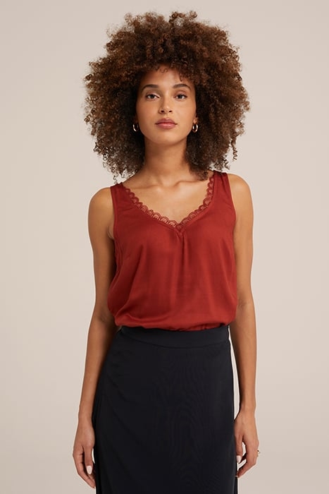 SINGLET CINNAMON BROWN 1