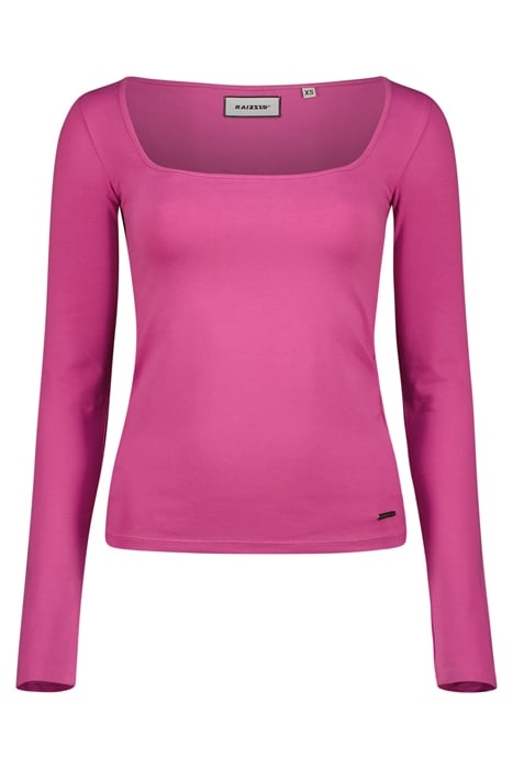 SABA T-SHIRT DARK MAUVE 1