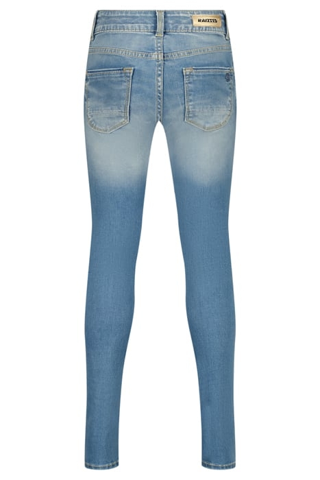 GIRLS CHELSEA CRAFTED JEANS MID BLUE STONE 2