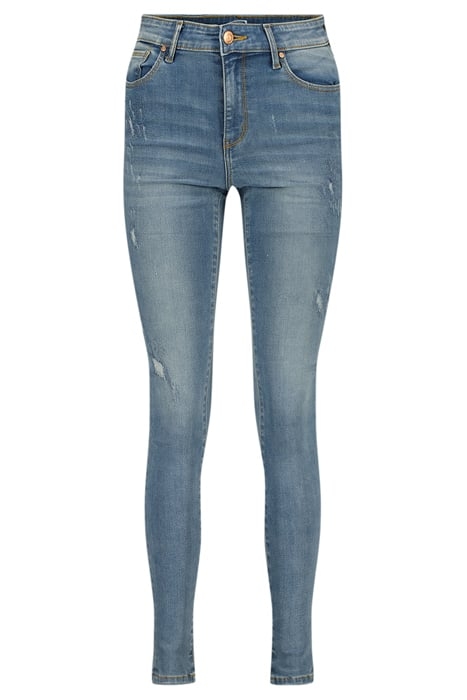 BLOSSOM CRAFTED JEANS MID BLUE STONE 1