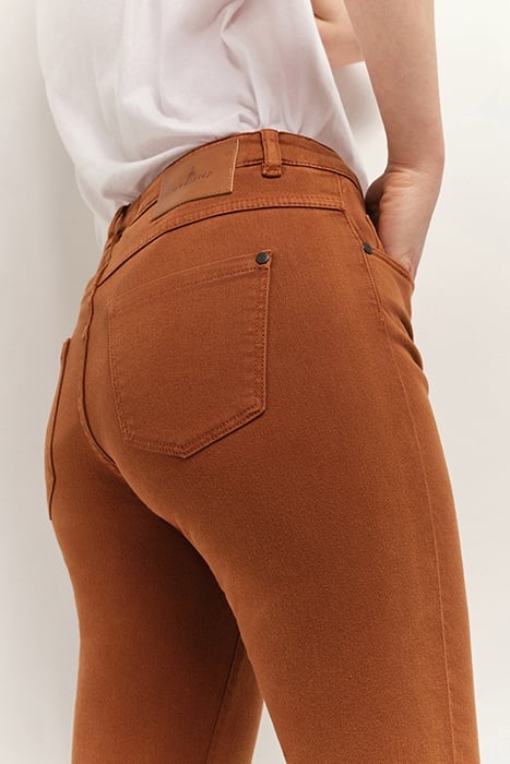 LE MONICA - JEAN SLIM CARAMEL 7/8ÈME AND DENIM WATERLESS 3