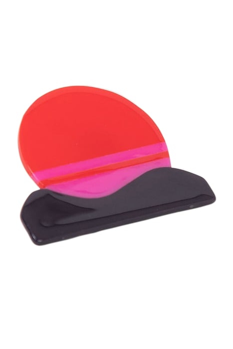 ATOLE - PIN CAPUCINE FORM RISING SUN IN RESIN COLOR 2