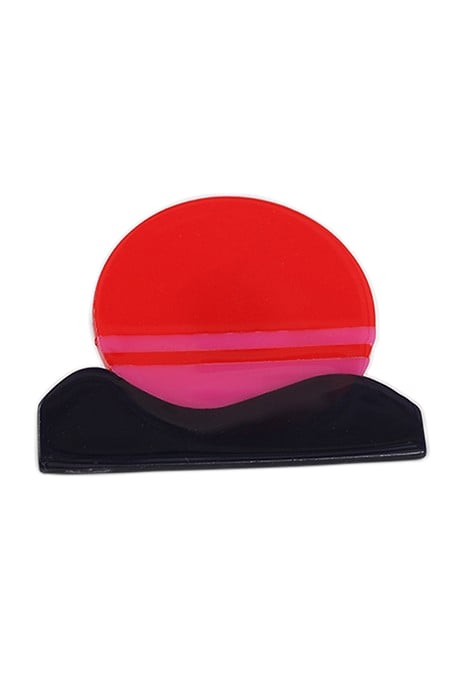 ATOLE - PIN CAPUCINE FORM RISING SUN IN RESIN COLOR 1