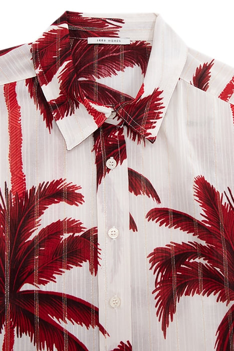 ECRU PALM-TREE PRINT SHIRT 5