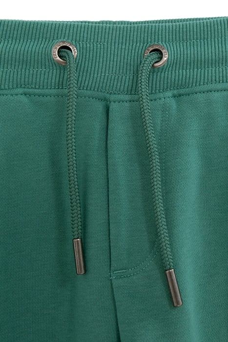 BOYS' GREEN JOGGERS WITH STRIPED BRAID DOWN SIDE 4