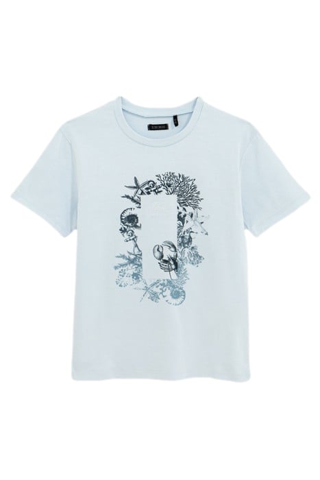 BOY'S WHITE VISUAL LOBSTER T-SHIRT 1