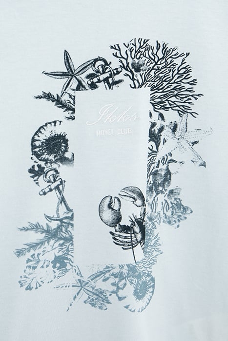 BOY'S WHITE VISUAL LOBSTER T-SHIRT 4
