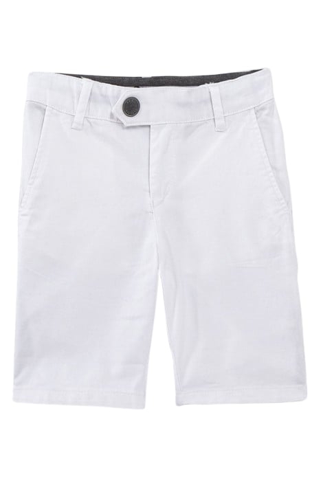 BOYS' WHITE BERMUDA SHORTS 1