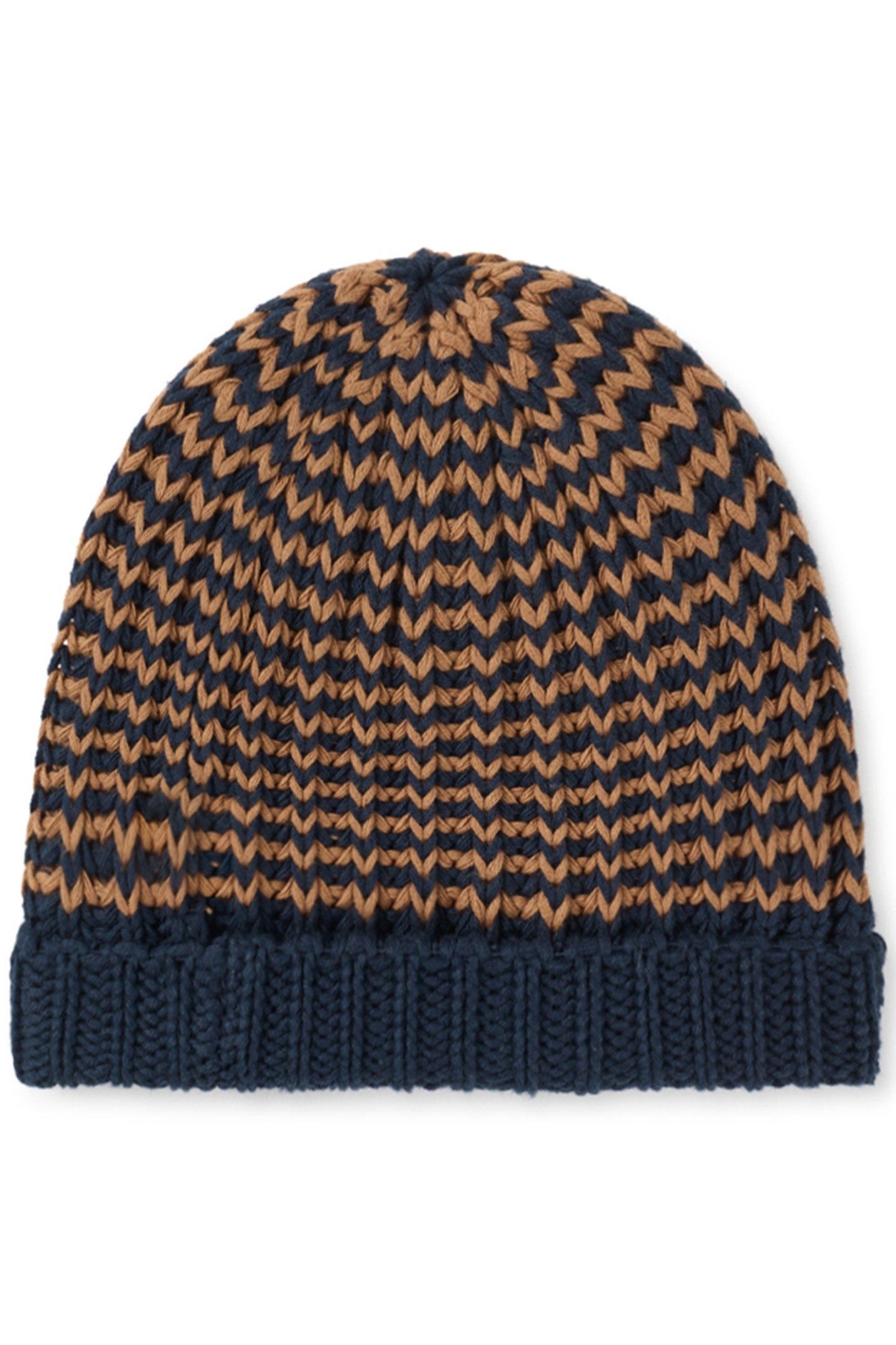 KATIU BEANIE - BICOLOUR NAVY 6