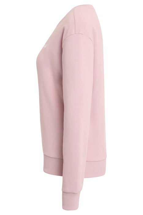 BANTIN SLIGHTLY CROPPED CREW SWEAT PALE MAUVE 6